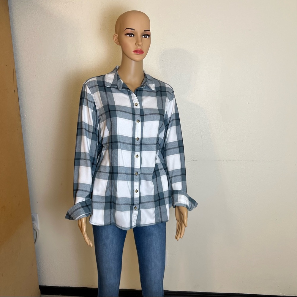 Teal Flannel